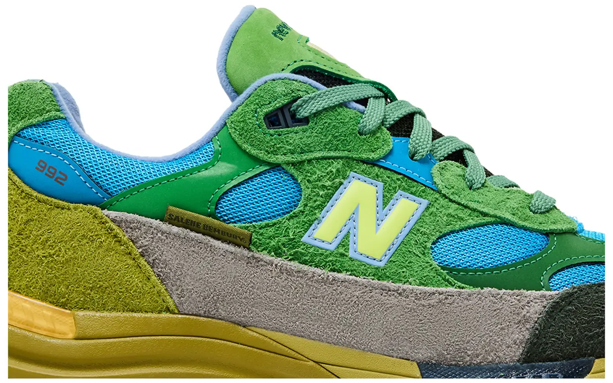 New Balance 992 Green / Blue