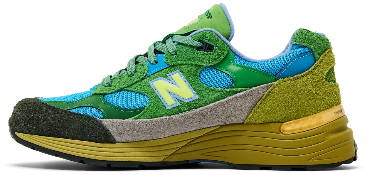 New Balance 992 Green / Blue