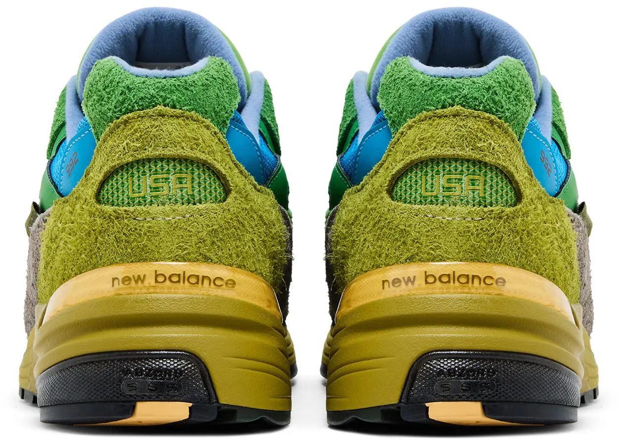 New Balance 992 Green / Blue