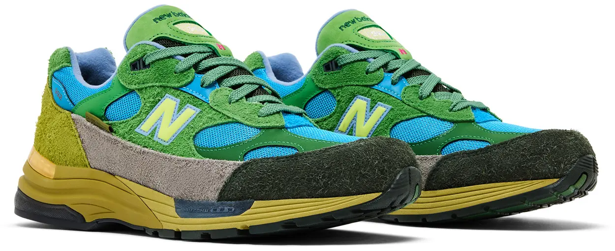 New Balance 992 Green / Blue