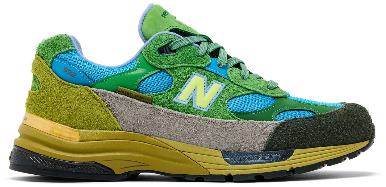 New Balance 992 Green / Blue